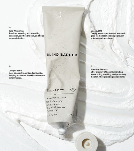Blind Barber - Watermint Gin Shave Cream