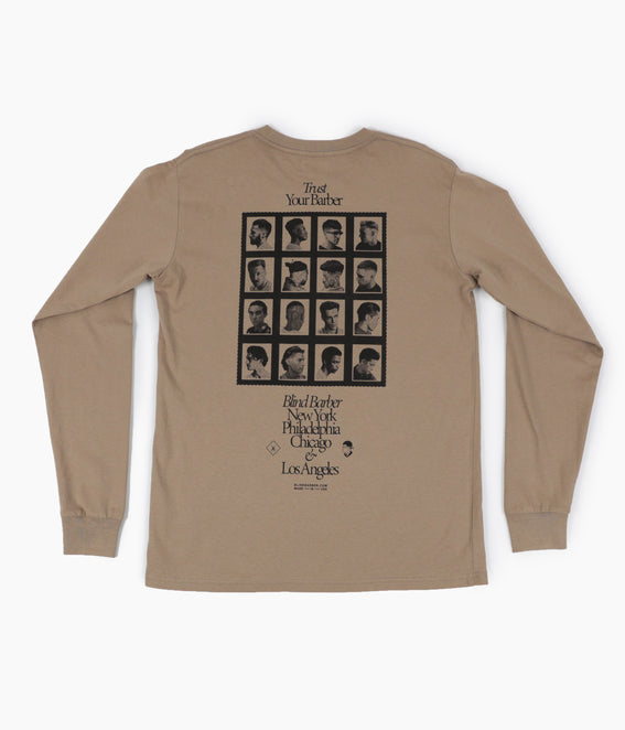 Trust Your Barber - Longsleeve T-Shirt by Blind Barber