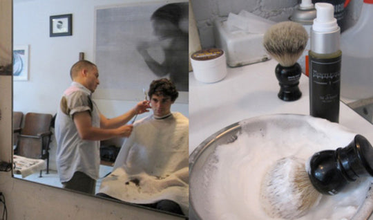 BEFORE AND AFTER AT THE BLIND BARBER by Alyssa Yeo on Blind Barber
