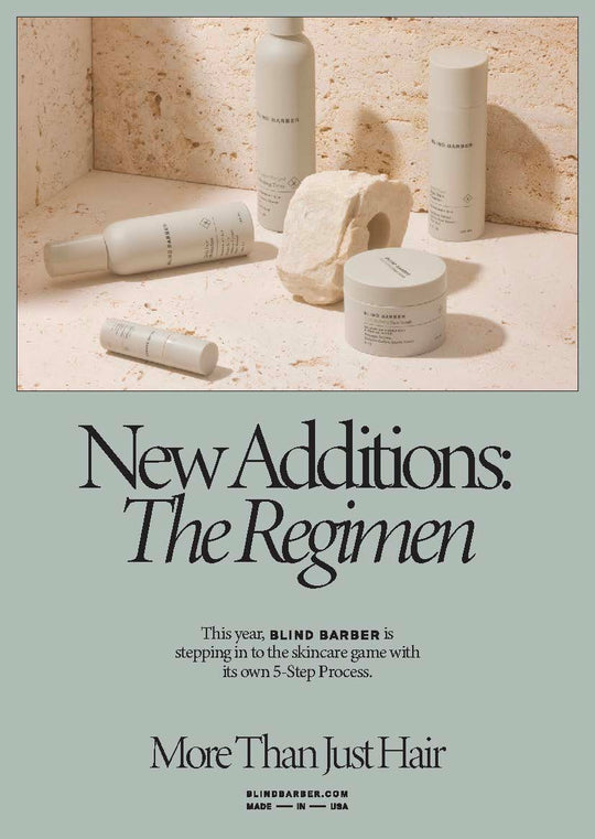Your New Regimen:  Blind Barber Skincare by Jeff Laub on Blind Barber