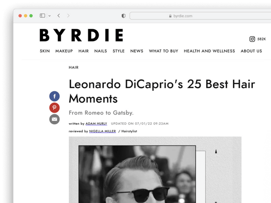 Byrdie | July 2022 by Herson Rodriguez on Blind Barber