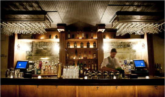 AT THE BLIND BARBER, A HAIRCUT AND A DRINK by Alyssa Yeo on Blind Barber