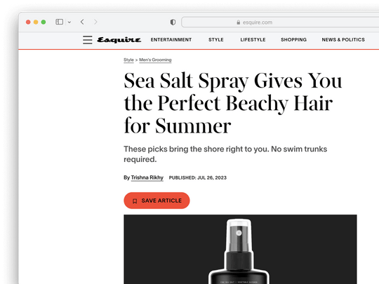 Esquire | July 2023 by Herson Rodriguez on Blind Barber