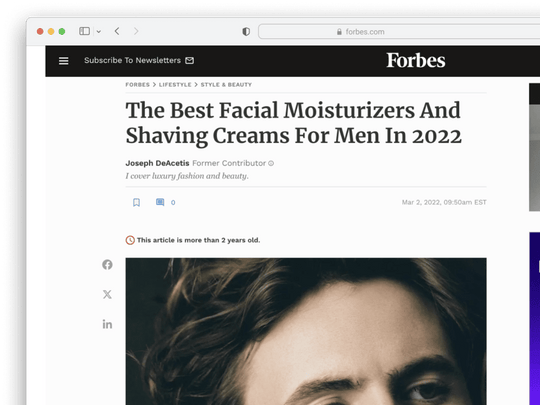 Forbes | March 2022 by Herson Rodriguez on Blind Barber