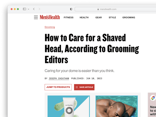 Men's Health | June 2023 by Herson Rodriguez on Blind Barber