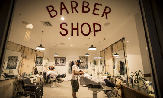 AT BLIND BARBER IN CULVER CITY, SHAVES, HAIRCUTS AND DRINKS by Alyssa Yeo on Blind Barber