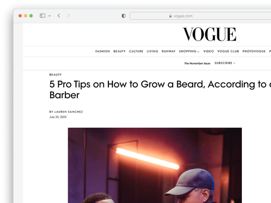 Vogue | July 2023 by Herson Rodriguez on Blind Barber