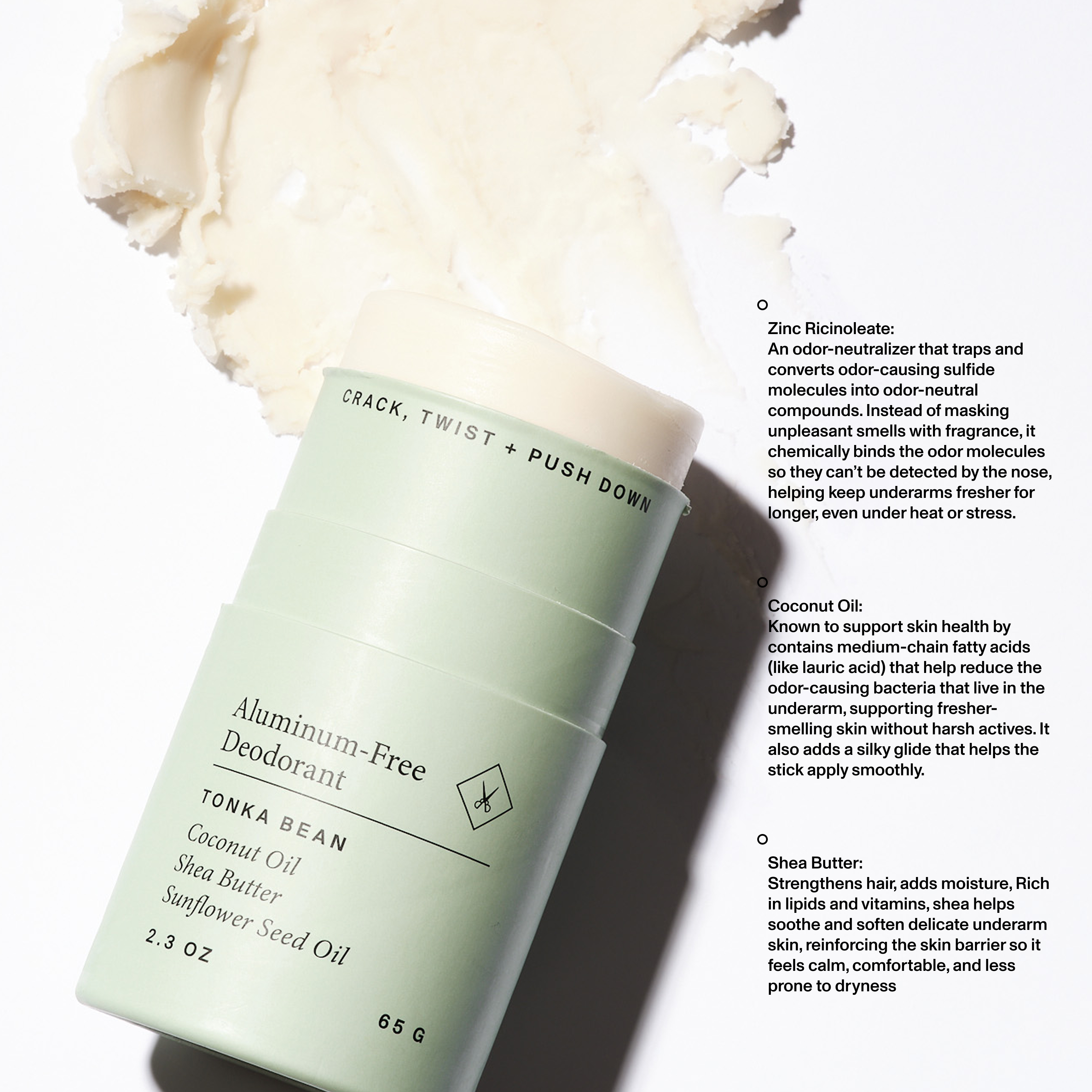 Tonka Bean Aluminum-Free Deodorant by Blind Barber