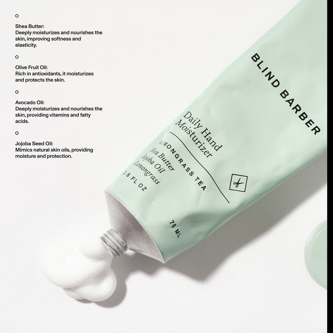 Lemongrass Tea Hand Moisturizer by Blind Barber