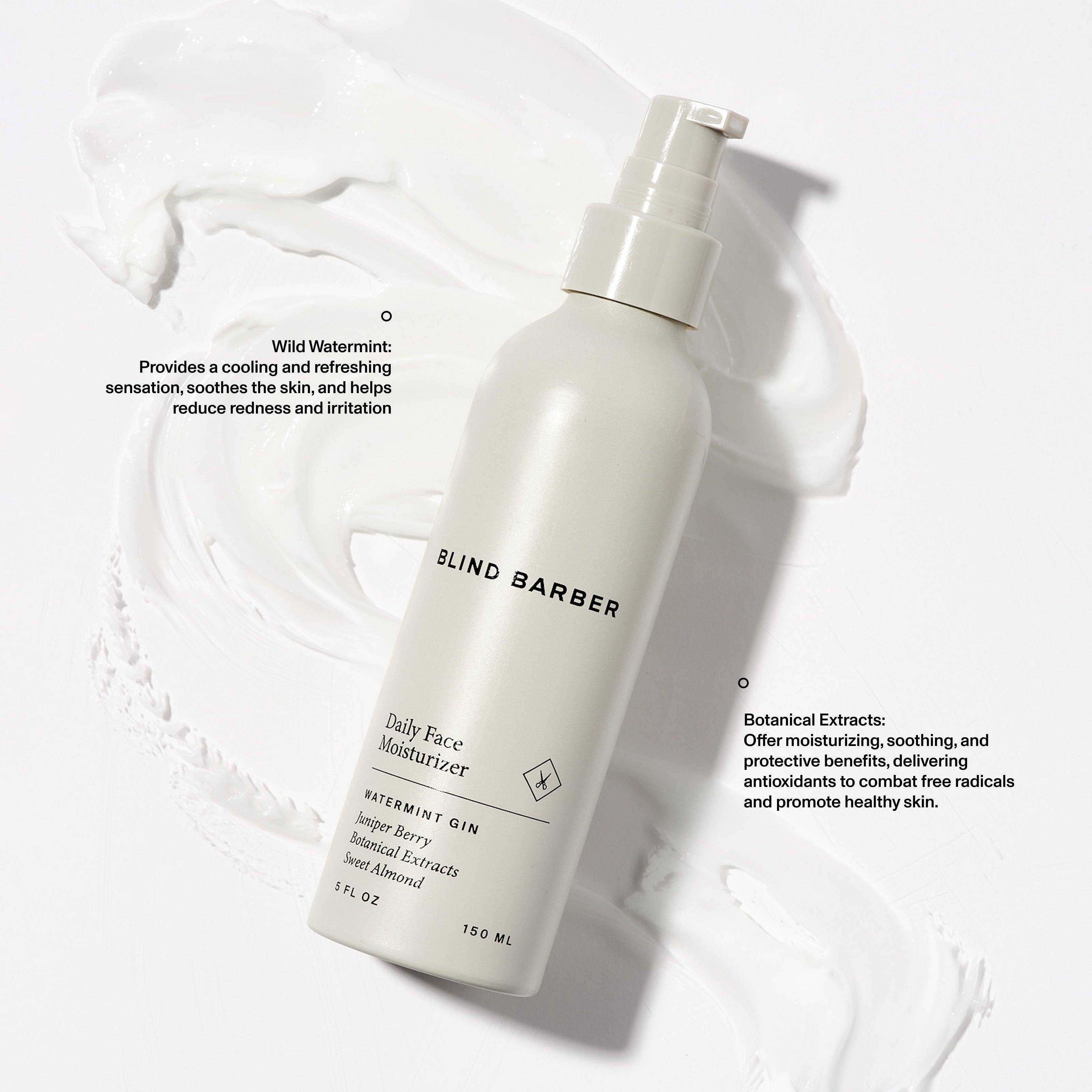 Watermint Gin Daily Face Moisturizer by Blind Barber