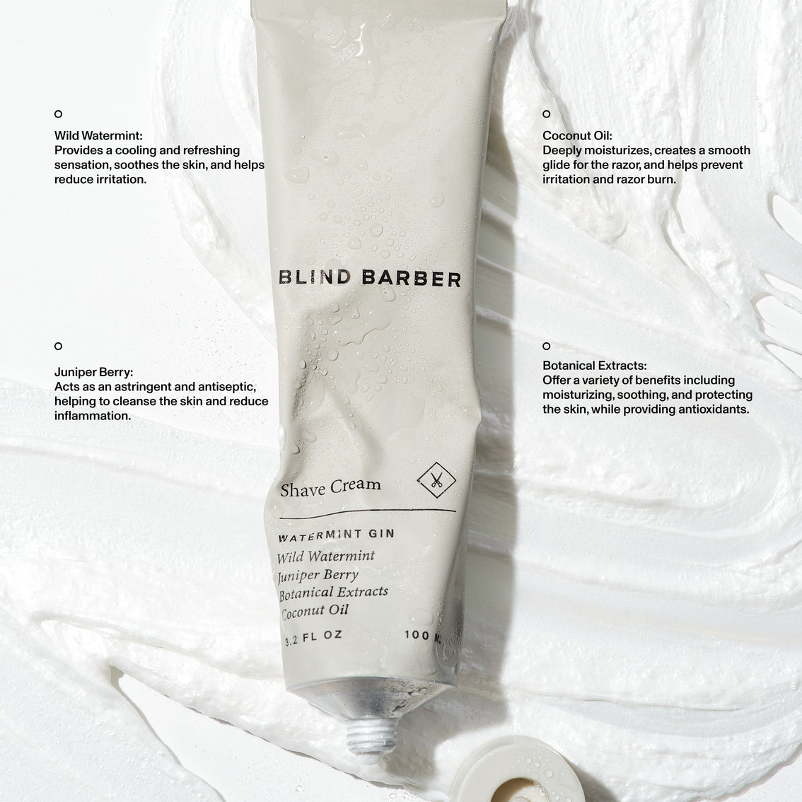 Watermint Gin Shave Cream by Blind Barber