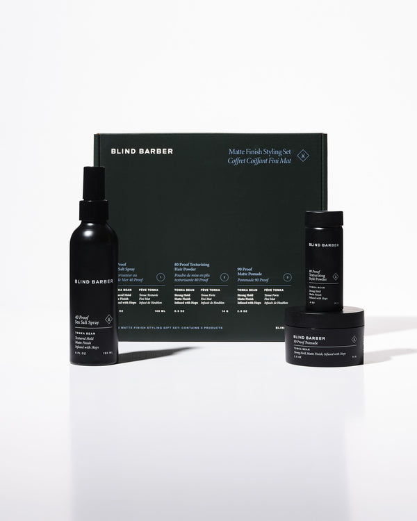 Gift Set:  Matte Finish Styling Set by Blind Barber