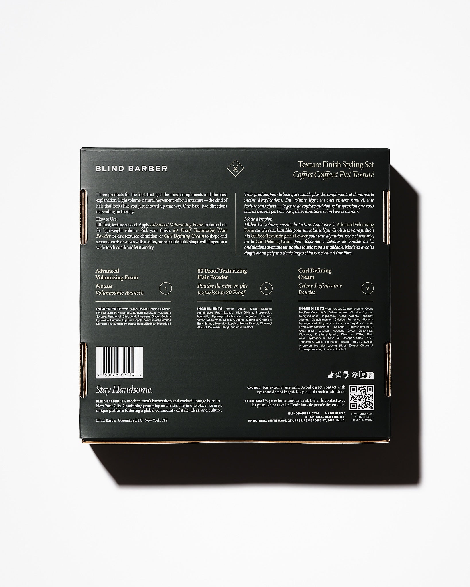 Gift Set:  Texture Finish Styling Set by Blind Barber