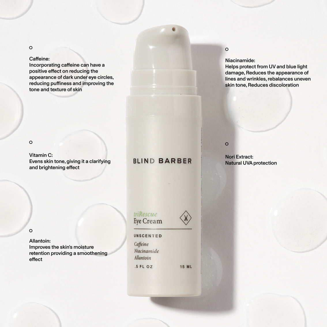 triRescue Eye Cream by Blind Barber
