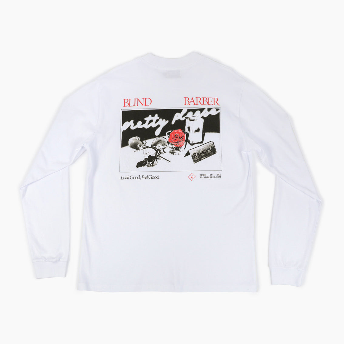 Pretty Please - Longsleeve T-Shirt by Blind Barber