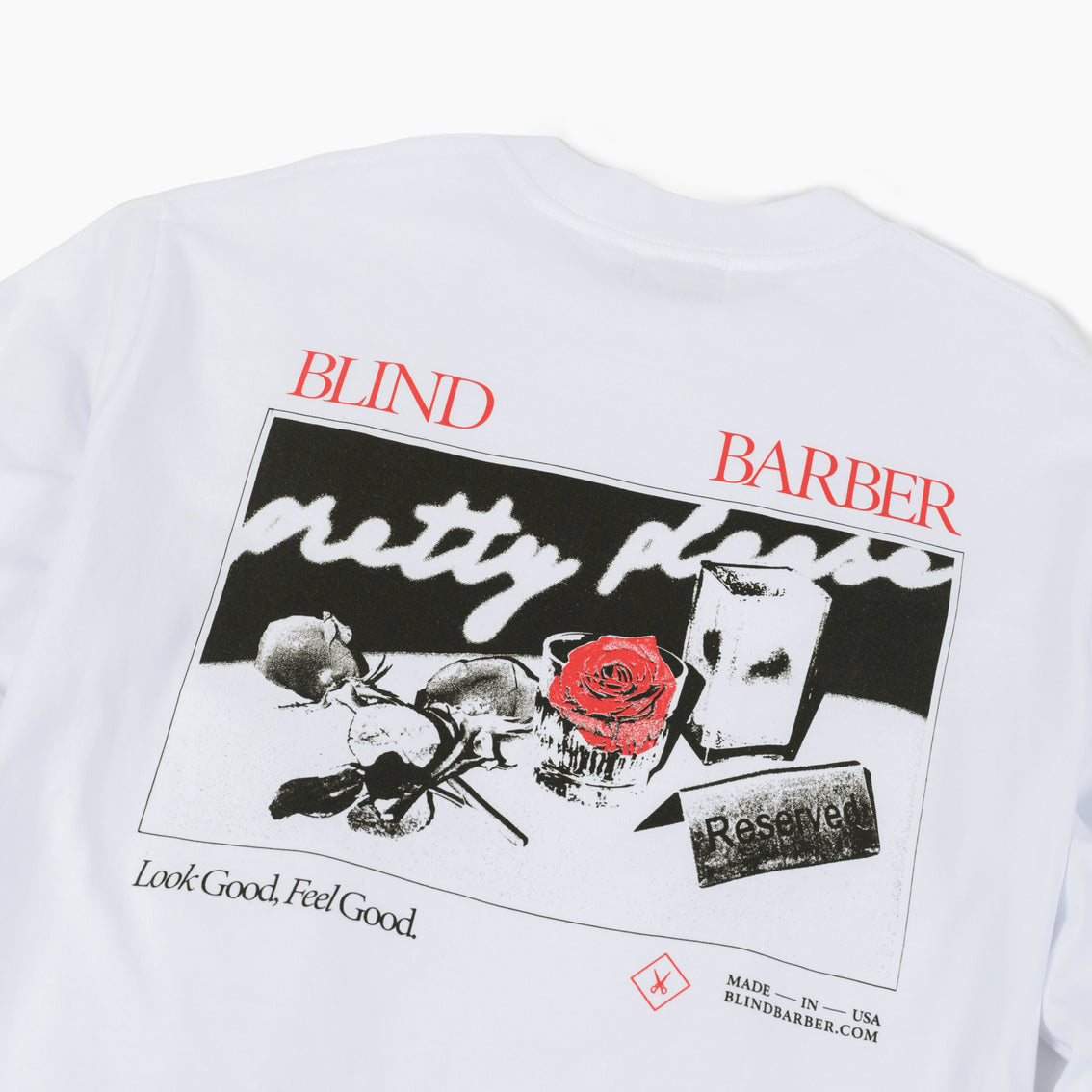 Pretty Please - Longsleeve T-Shirt by Blind Barber