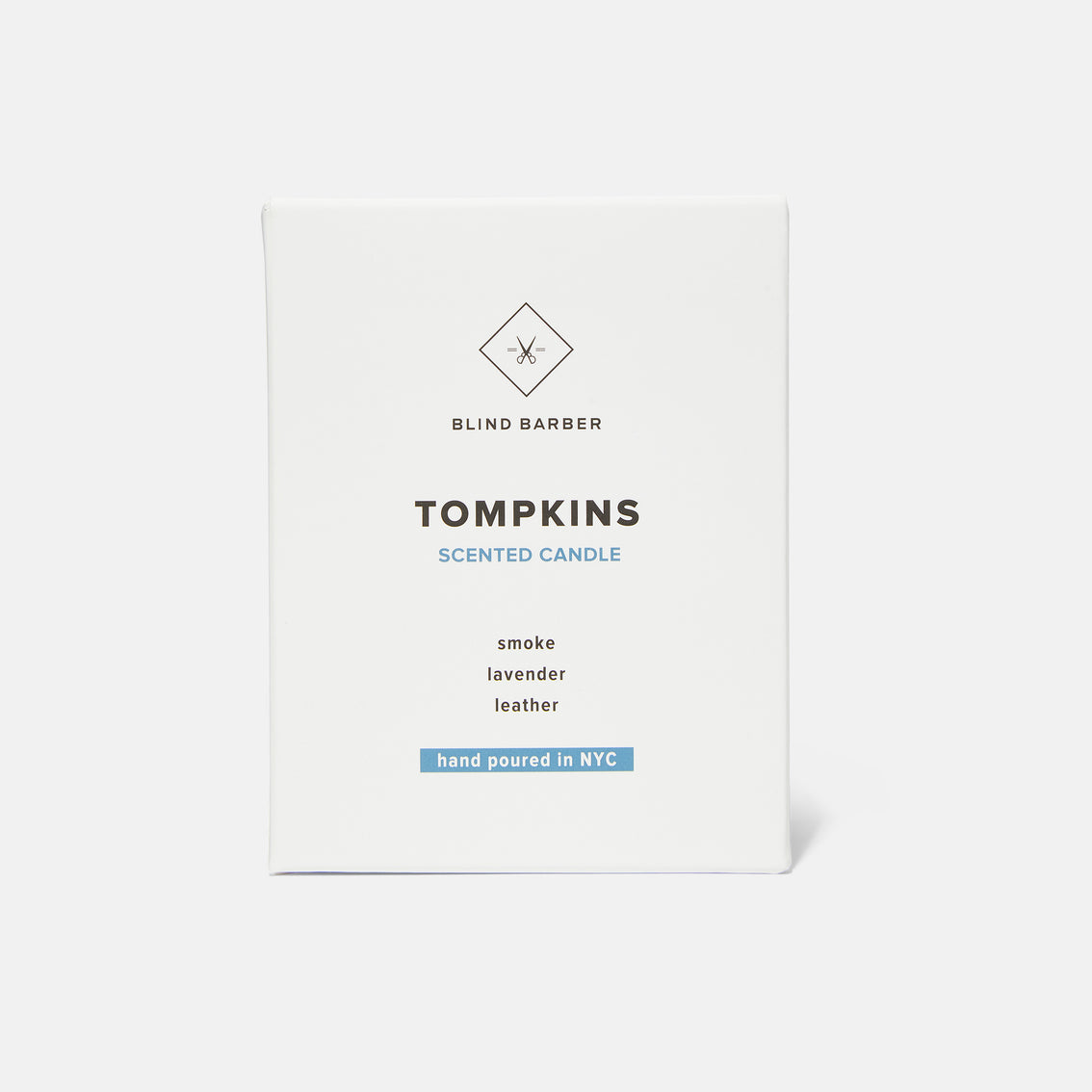 Tompkins Scented Candle by Blind Barber